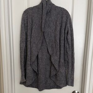 Barefoot Dreams Women's Gray circle Cardigan